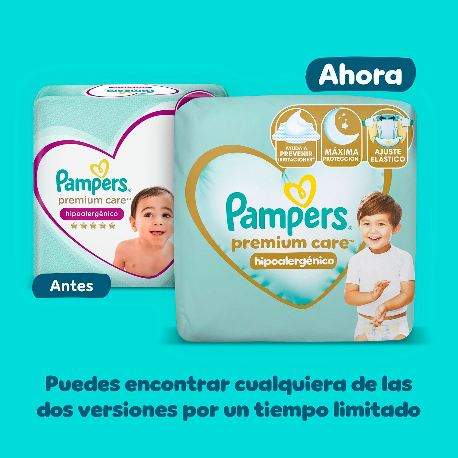 Pañales Pampers Premium Care +19 kg Talla XXXG 112 un. - Image 5