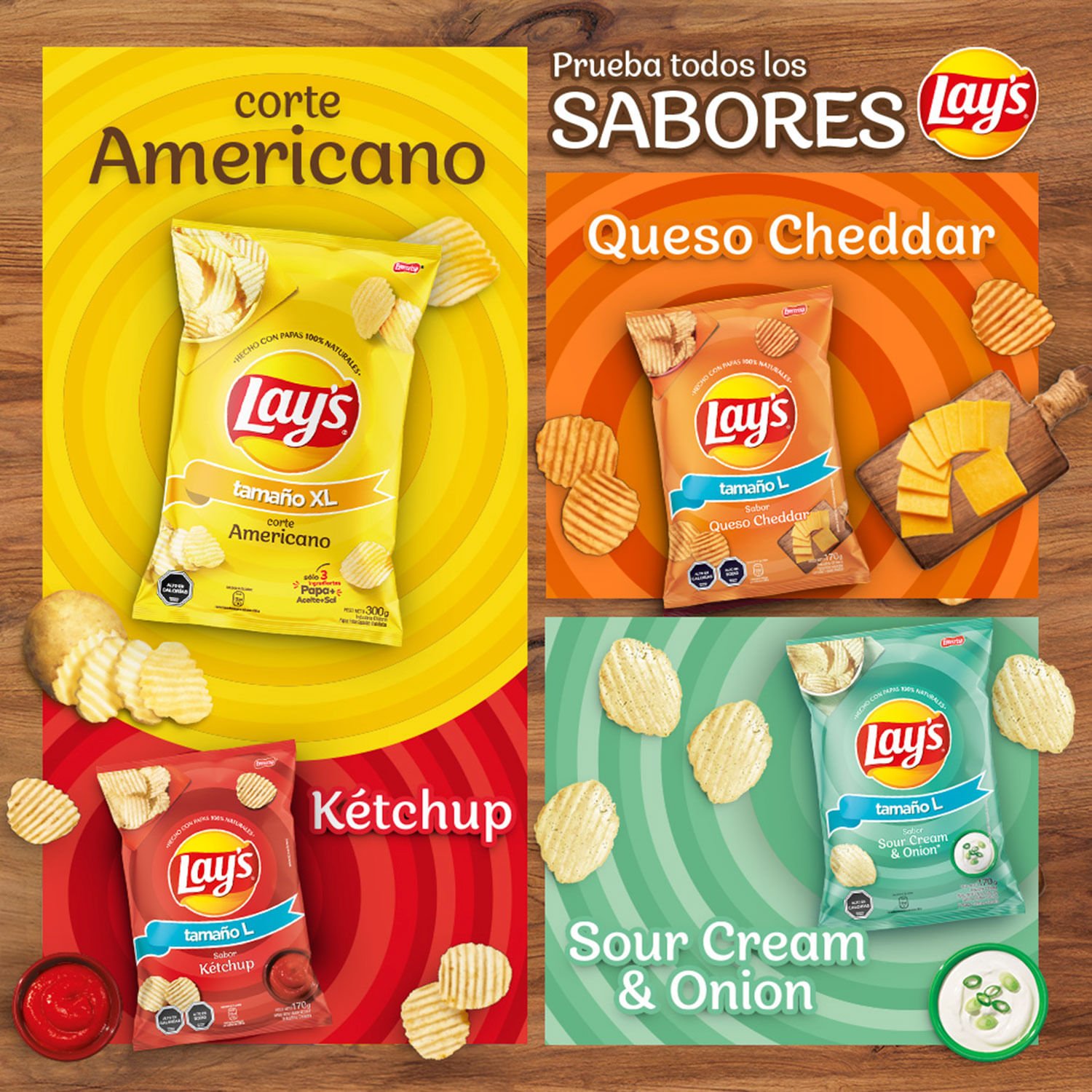 Papas Fritas Lay's Corte Americano 300 g - Image 5
