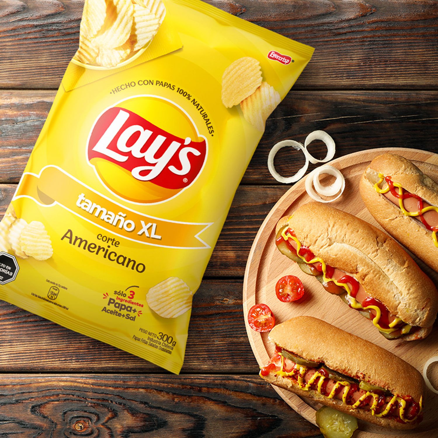 Papas Fritas Lay's Corte Americano 300 g - Image 6