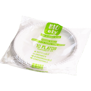 Platos Bioely 17 cm 10 un.