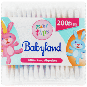 Varitas de Algodón Babyland Baby Tips 200 un.