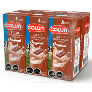 Pack 6 un. Leche Colun Original Chocolate 200 ml