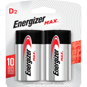 Pilas Alcalinas Energizer D 2 un.