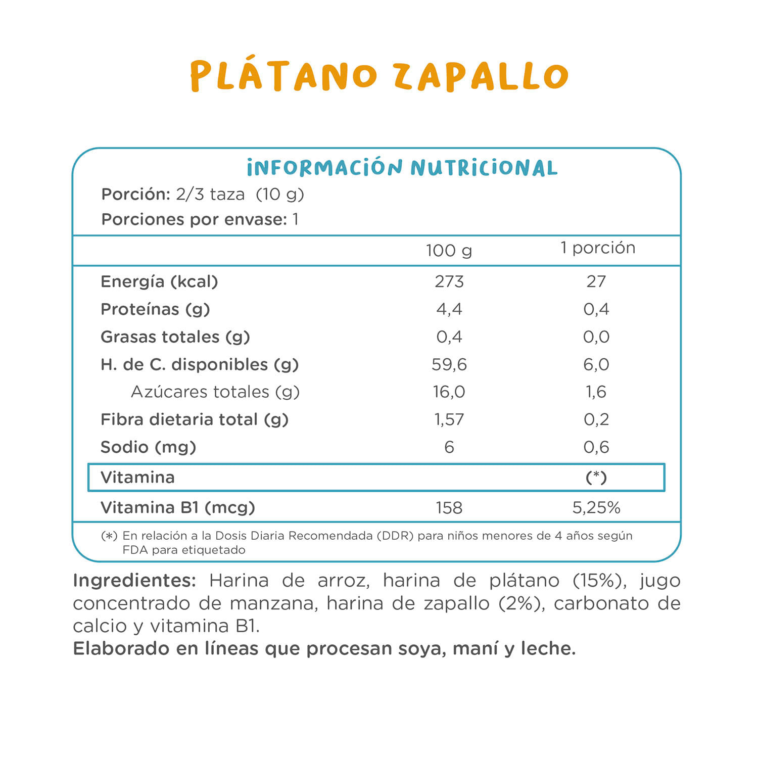 Puffs Kuna Foods Plátano Zapallo 10 g - Image 4
