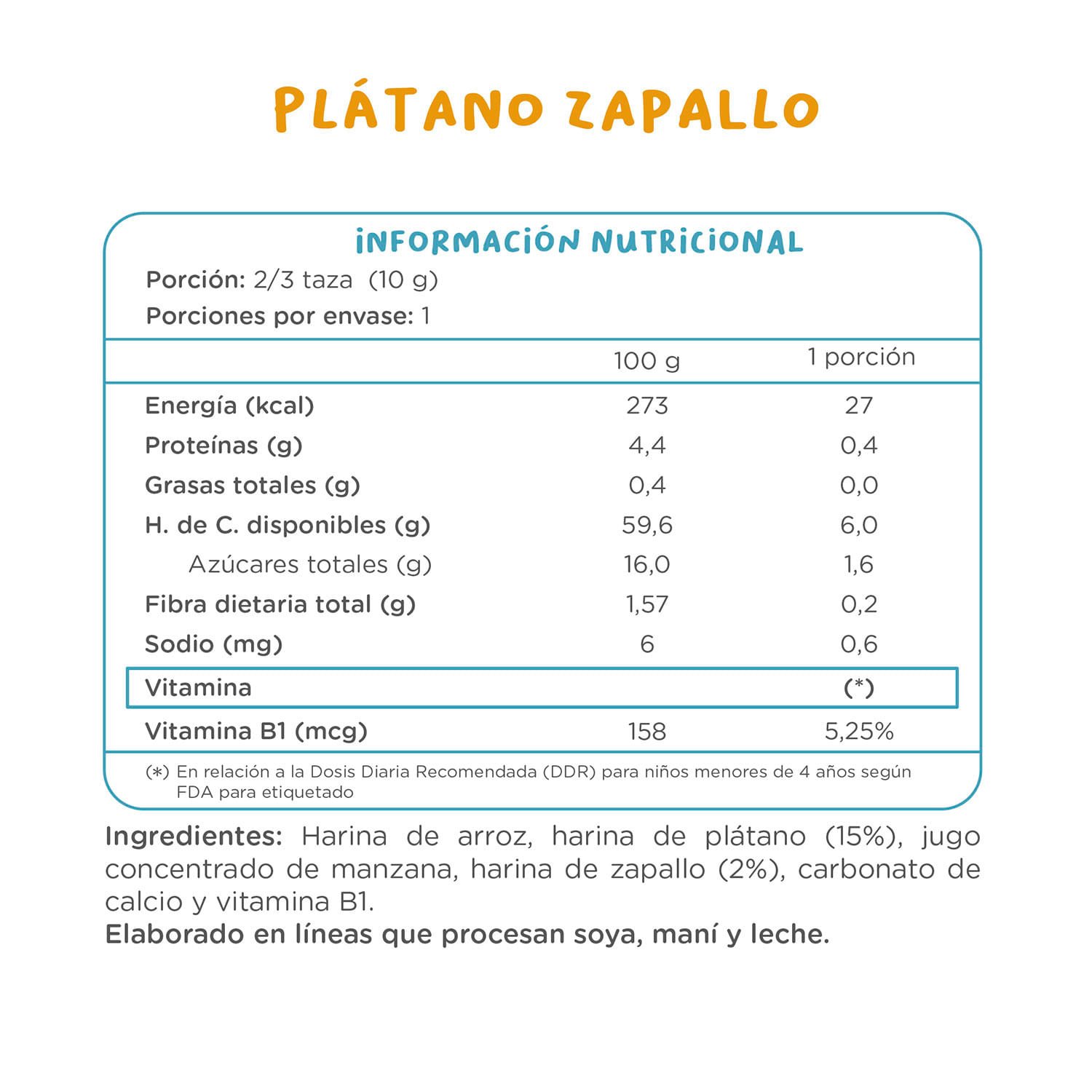 Puffs Kuna Foods Plátano Zapallo 50 g - Image 4