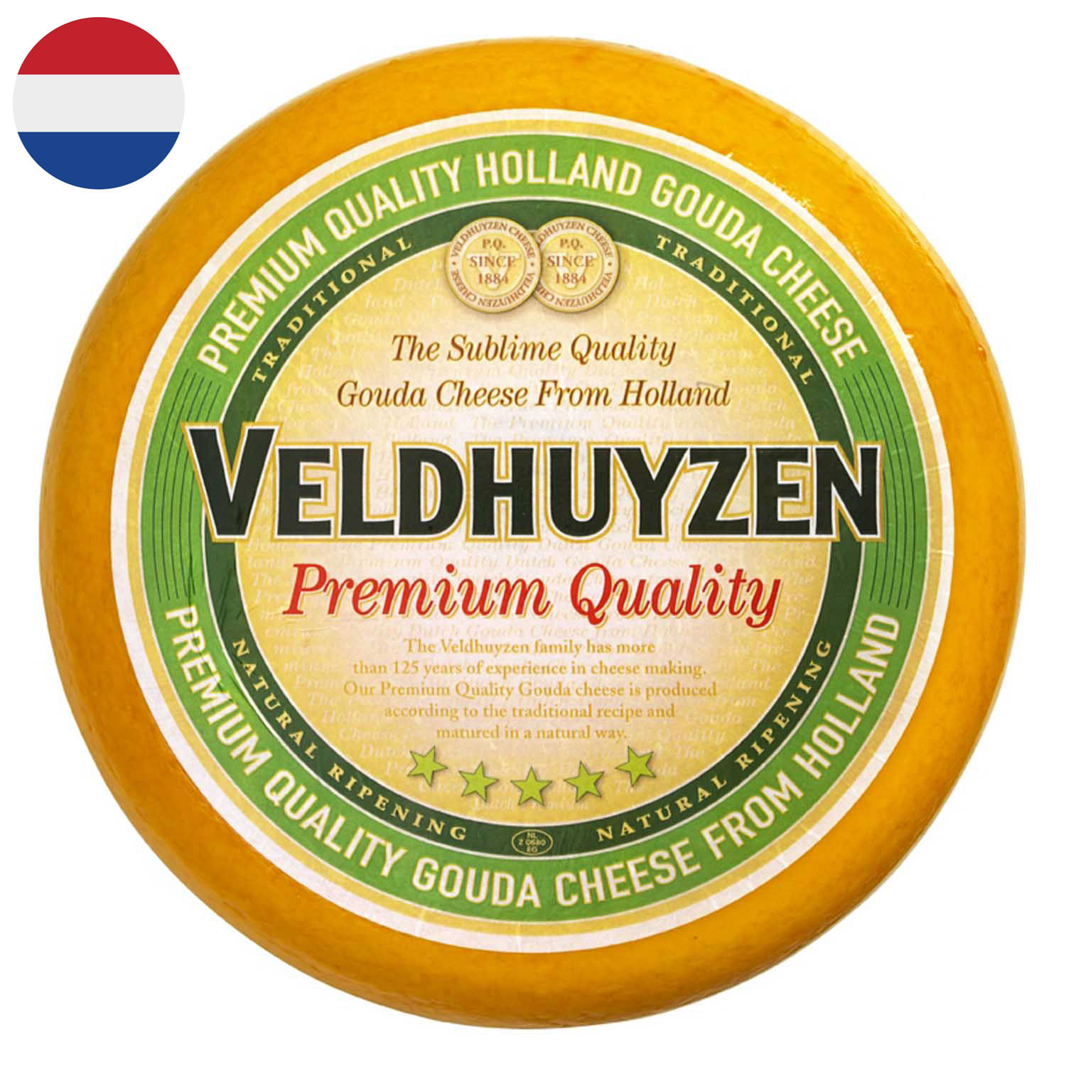 Queso Gauda Veldhuyzen Trozo Granel - Image 2