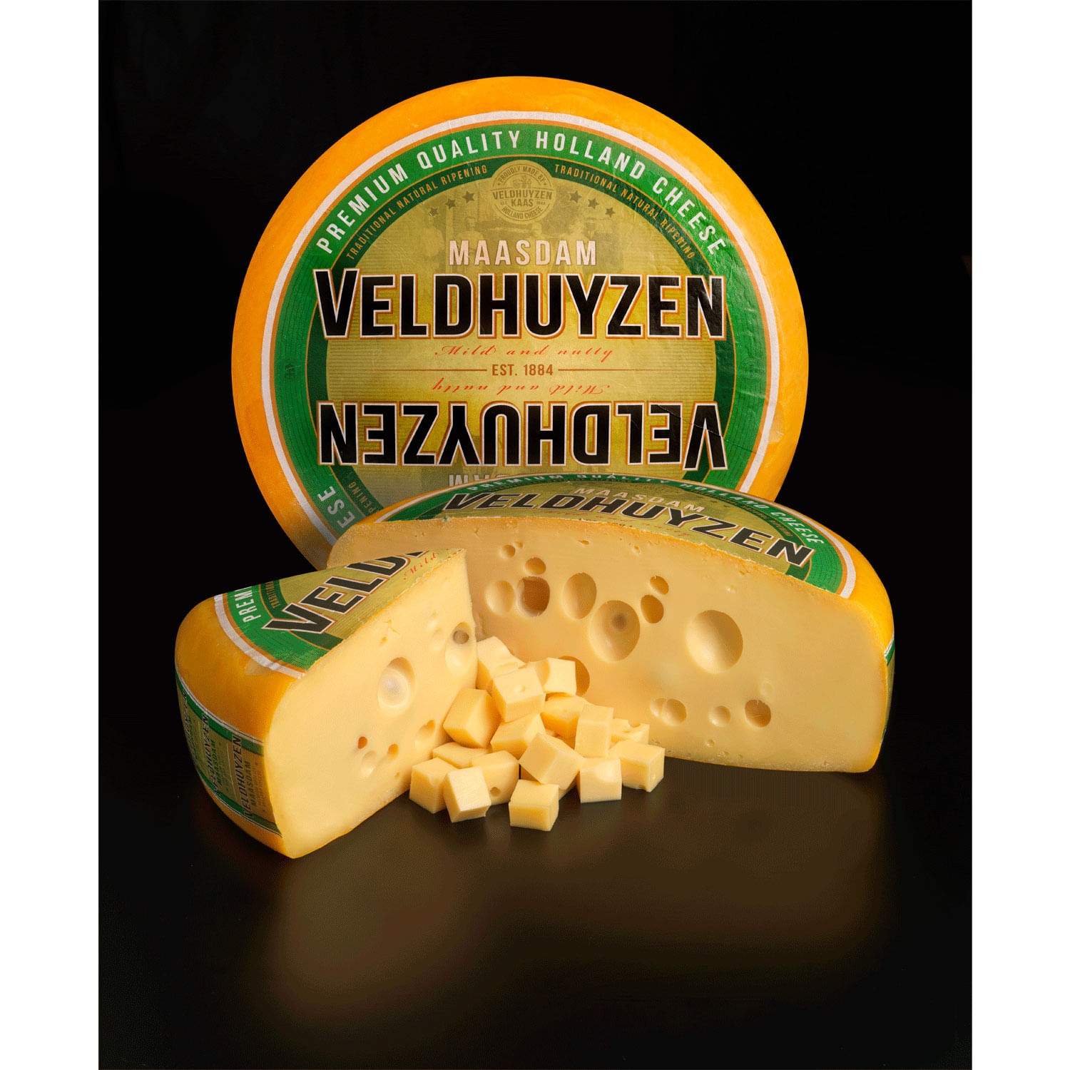 Queso Maasdanm Veldhuyzen Trozo Granel - Image 3