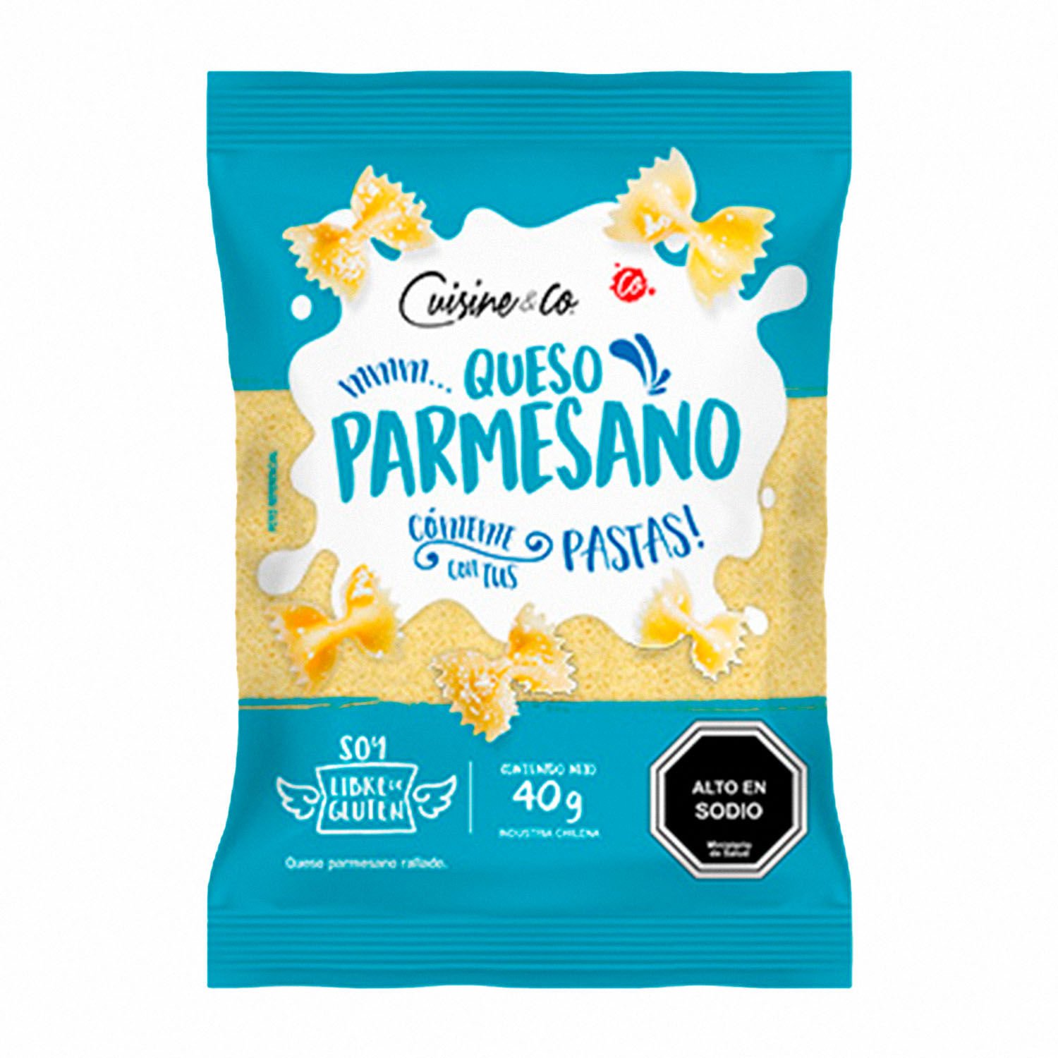 Queso Parmesano Cuisine & Co Envasado Rallado 40 g