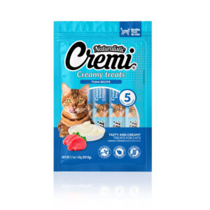 Snack Cremoso Naturalistic Cremi Gatos de Todas Las Edades Atún 5 un.
