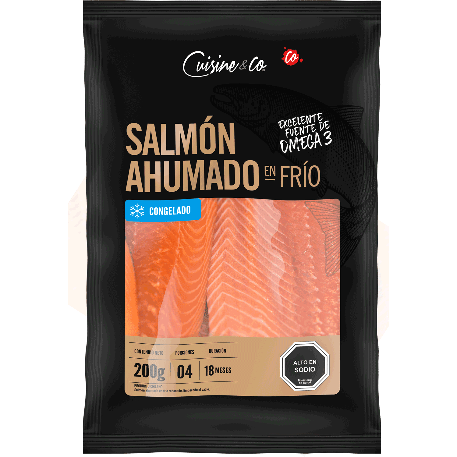 Salmón Ahumado 200 g