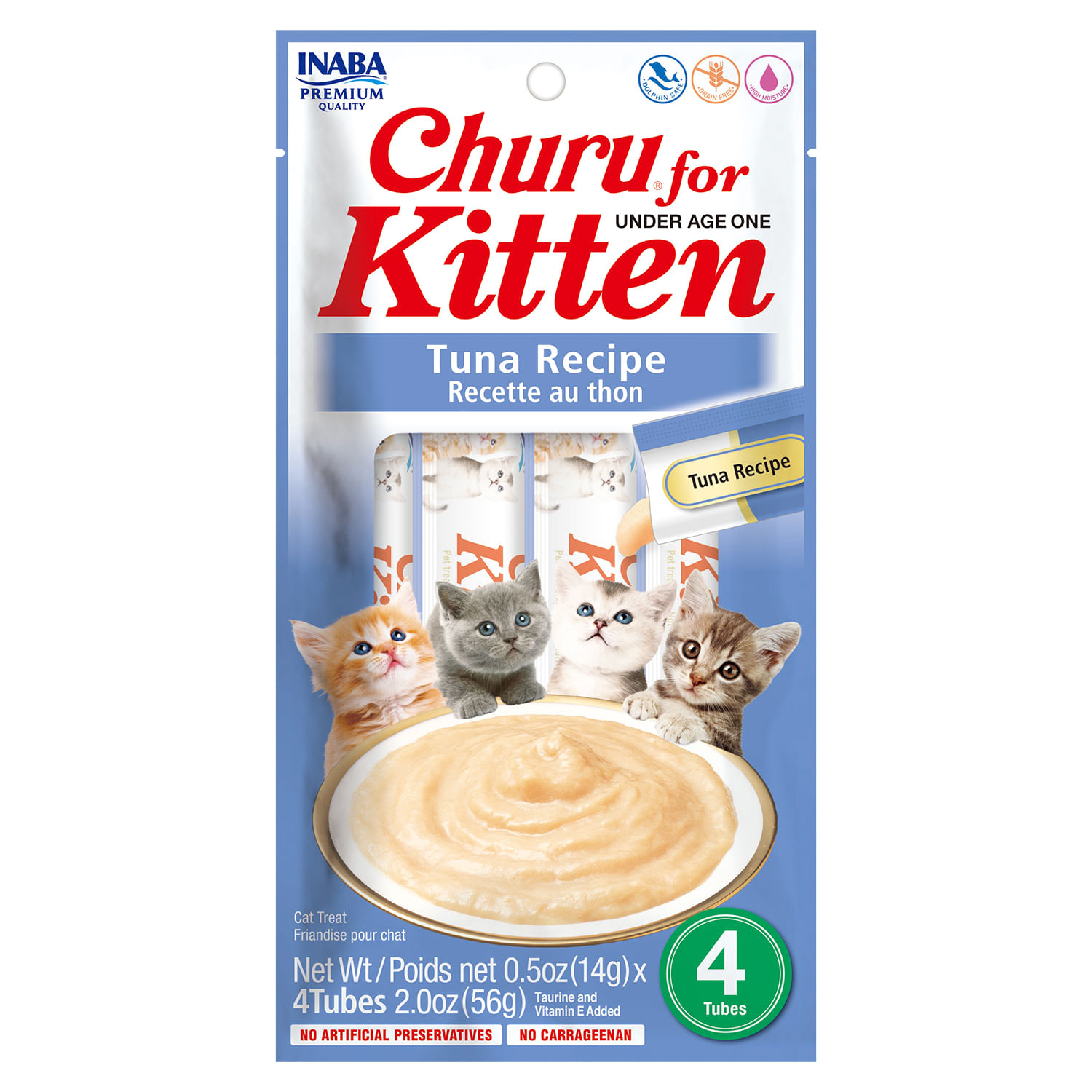 Snack Gatitos Churu Atún 56 g