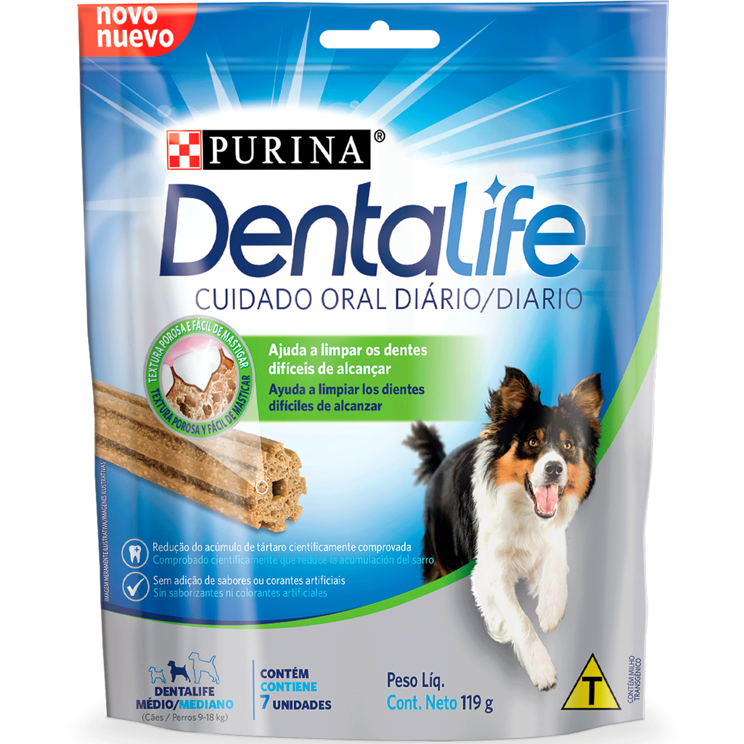 Snack Dental Perro Adulto Dentalife Mediano 119 g