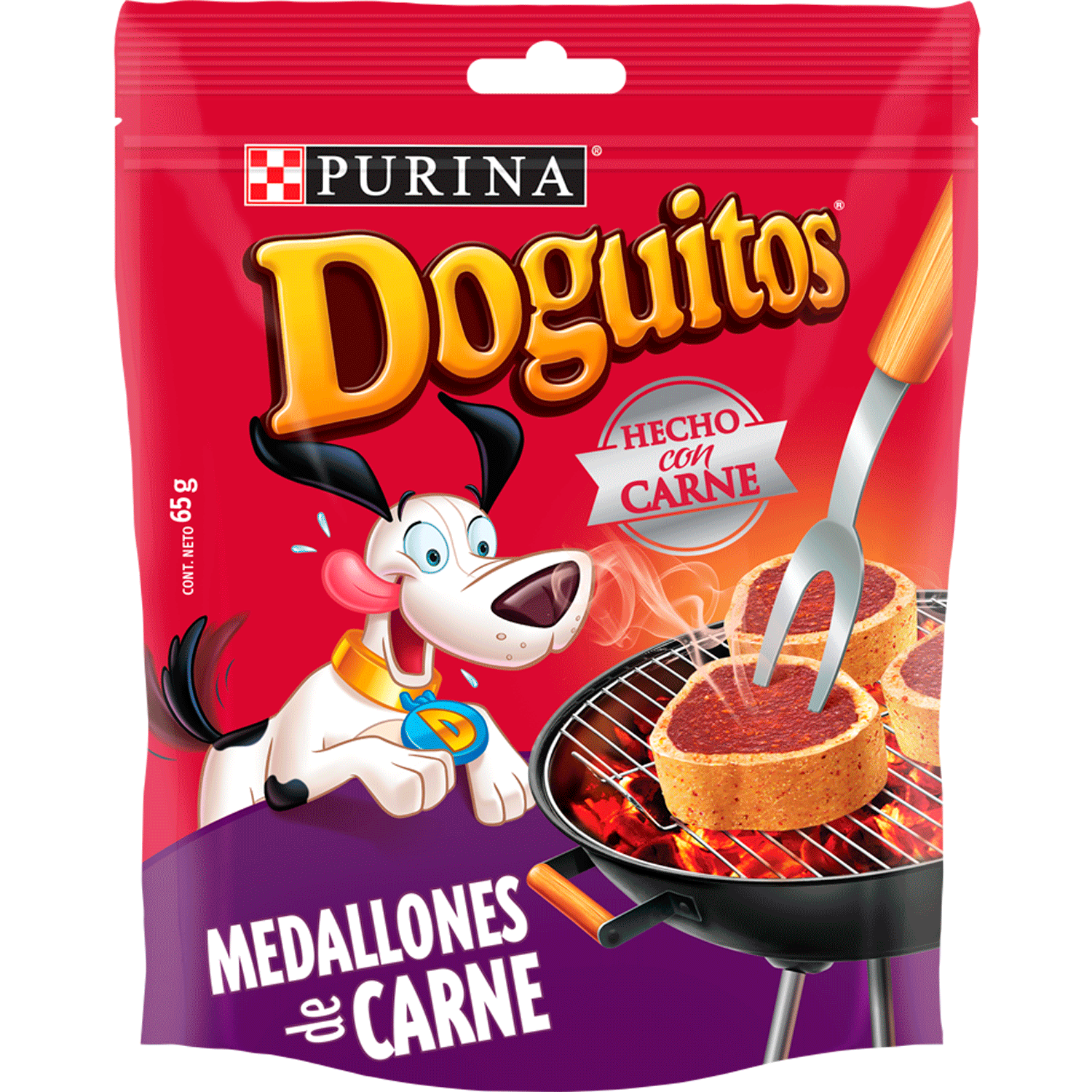 Snack Perro Doguitos Medallones de Carne 65 g - Image 6
