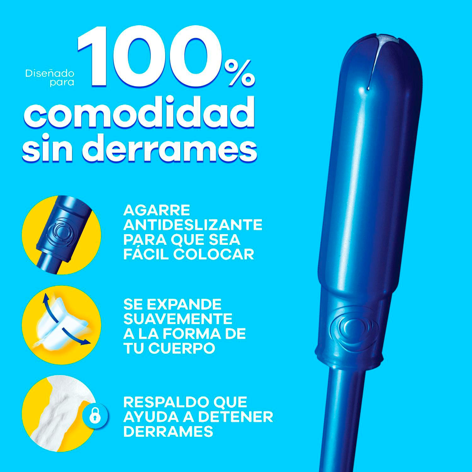 Tampones Tampax Pearl para Flujo Súper Abundante 16 un. - Image 2