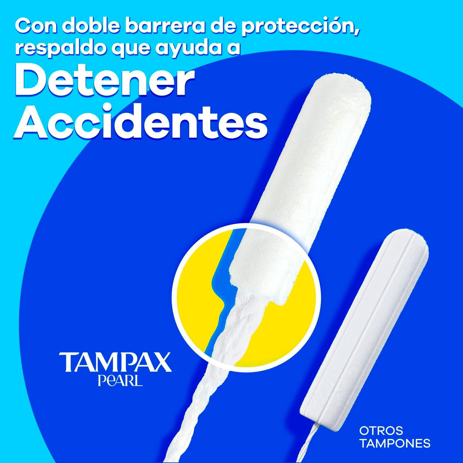 Tampones Tampax Pearl para Flujo Súper Abundante 16 un. - Image 5