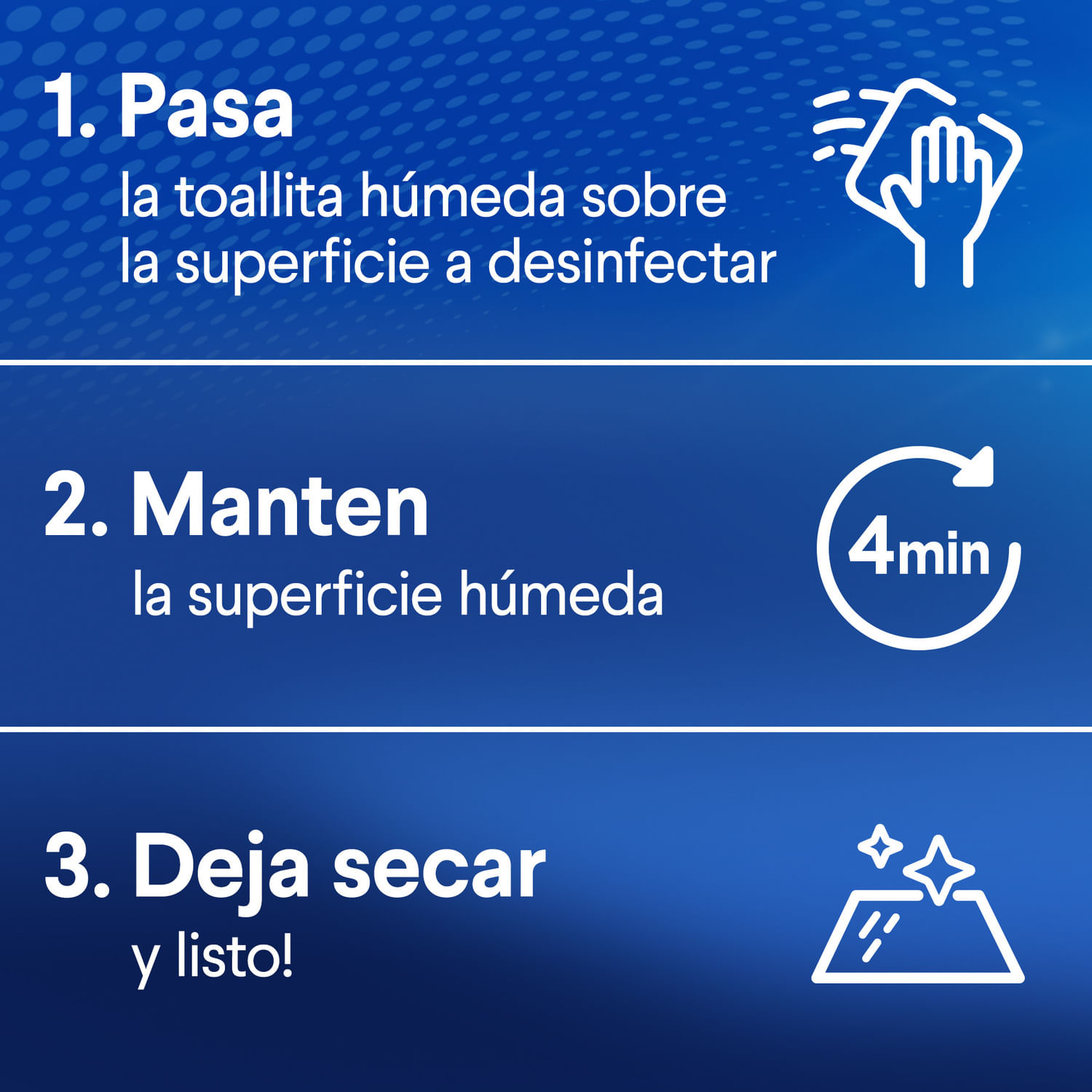 Toallitas Desinfectantes Clorox Expert Flowpack 80 un. - Image 4