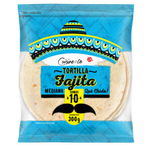 Tortilla Fajita 300 g 10 un.