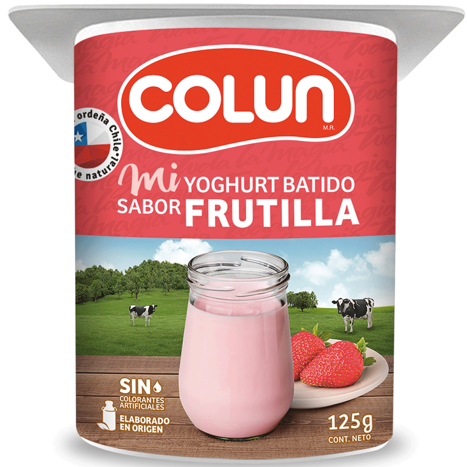 Yogurt Batido Colun Frutilla 125 g