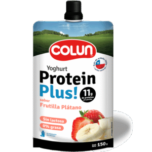 Yogurt Colun Protein Plus Frutilla-Plátano 150 g