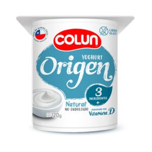 Yogurt Colun Origen Natural 120 g