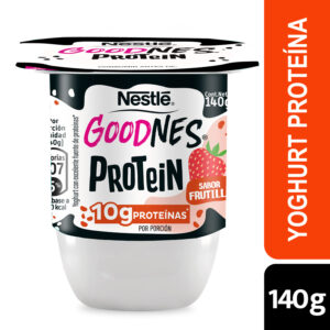 Yogurt Nestlé Goodnes Protein Frutilla 140 g
