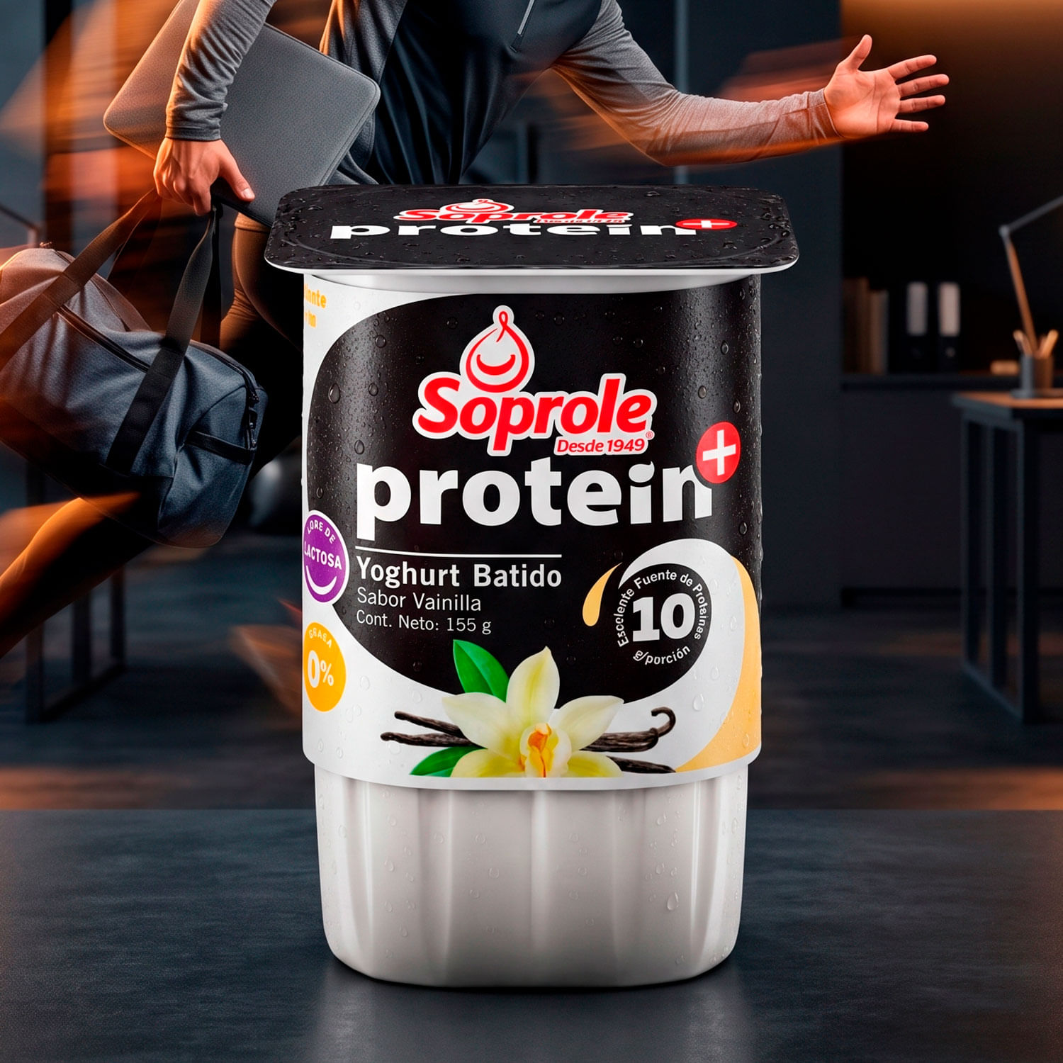 Yogurt Soprole Proteína Vainilla 155 g - Image 3