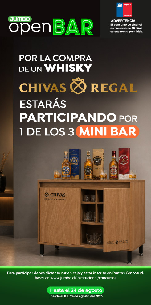 Promoción Home Bar Chivas Regal