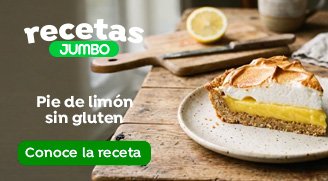 Pie de limón sin gluten