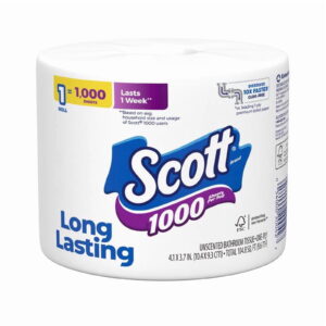 Papel higiénico Scott Bath 1000 hojas 1 capa 36 un